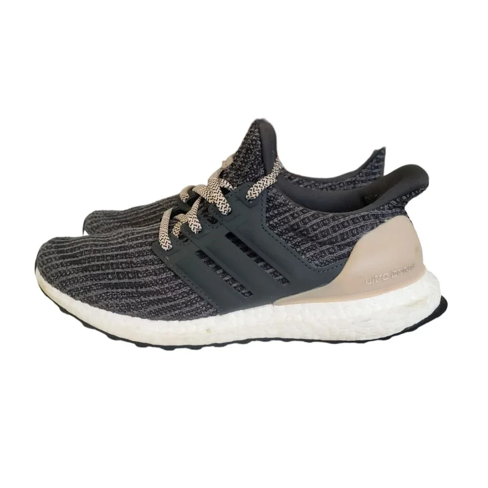 Adidas Ultra Boost 4.0 Grey Five Ash Pearl Women's Running Shoes BB6151 Size 6